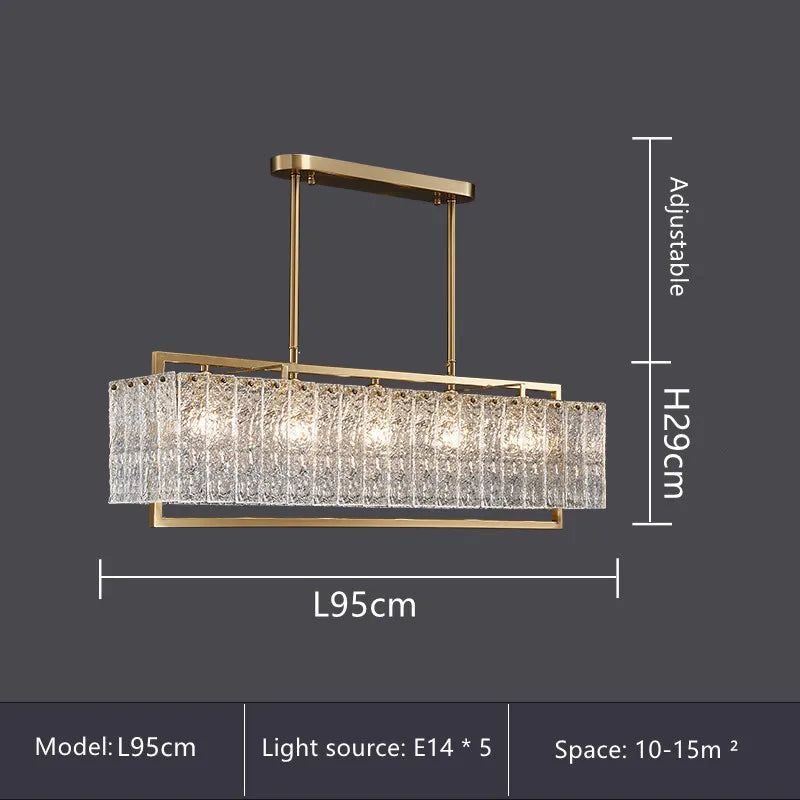 Modern Luxury K9 Crystal Chandelier For Living Room LED Pendant Light Hotel Restaurant Ceiling Hanging Lamp Suspension Luminaire