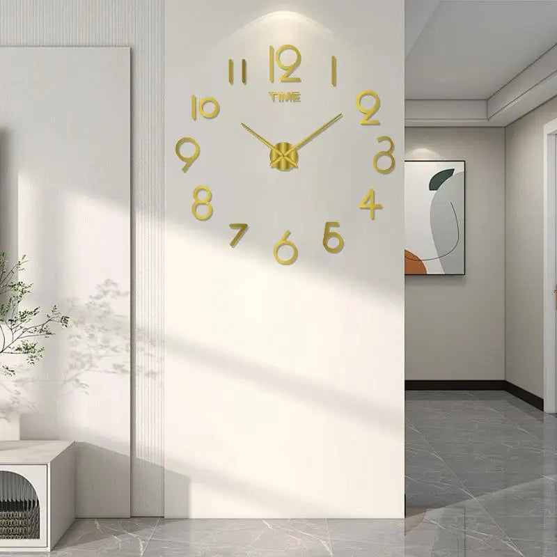 Luminous DIY Wall Clock Glow In The Dark Silent Non Ticking Perfect For Home Office Wall Decor