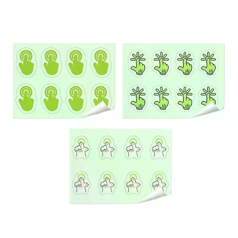Indicator Button Luminous Stickers Suitable For Switch, Stairs, Motorcycle, Glow-in-the-Dark Wall Decals, Home Decor