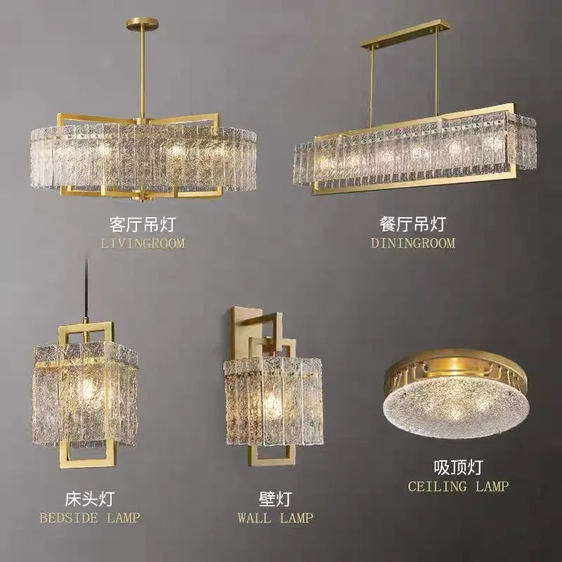 Modern Luxury K9 Crystal Chandelier For Living Room LED Pendant Light Hotel Restaurant Ceiling Hanging Lamp Suspension Luminaire