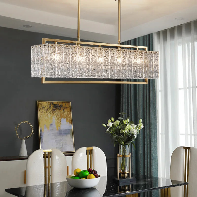 Modern Luxury K9 Crystal Chandelier For Living Room LED Pendant Light Hotel Restaurant Ceiling Hanging Lamp Suspension Luminaire