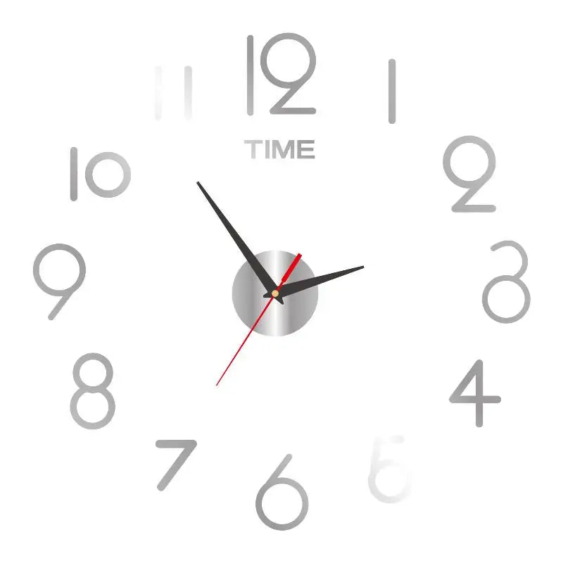 Luminous DIY Wall Clock Glow In The Dark Silent Non Ticking Perfect For Home Office Wall Decor